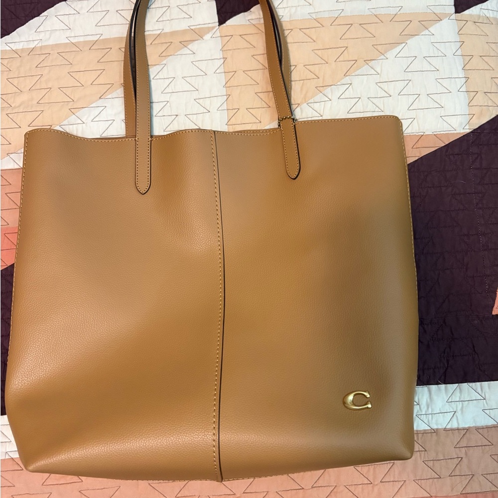 Coach North Pebbled Tote